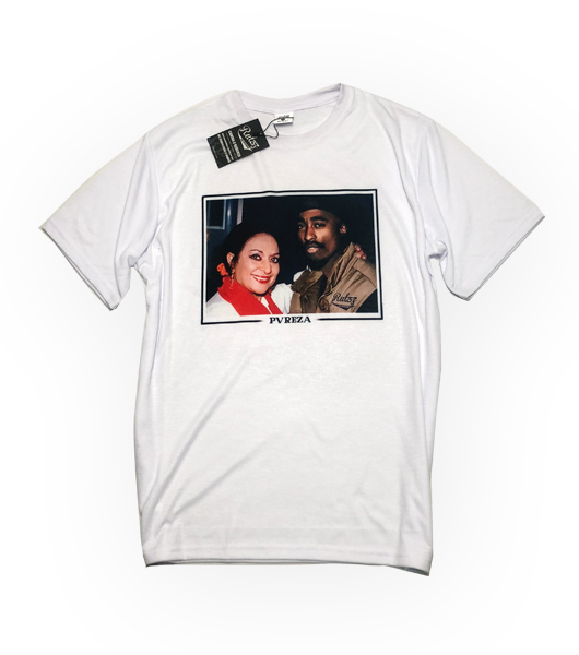 un millón La selva amazónica vestido Camiseta Rulez Lola Flores & Tupac Blanca