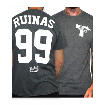 Camiseta Rulez 99 Ruinas Antracita
